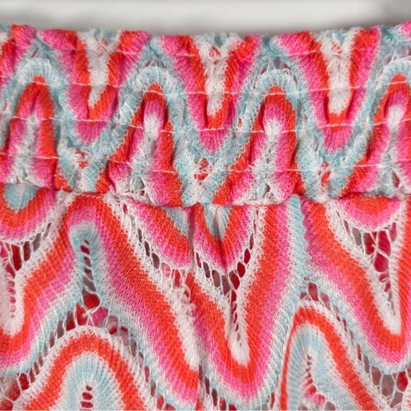 NWT TRINA‎ TURK SERAFINA CROCHET TIE FRONT PANTS Sheer Side Slits Size M & L - Picture 9 of 13